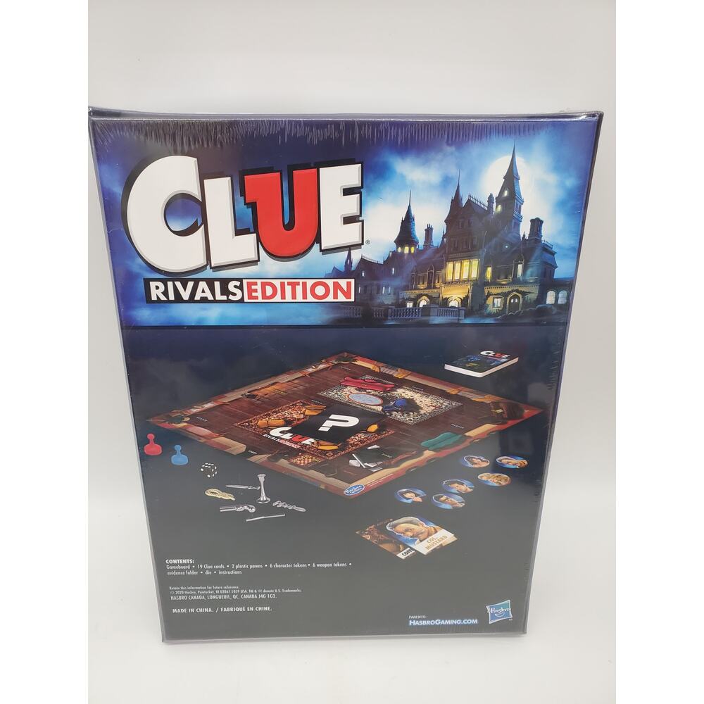 Clue Rivals Edition Board Game - Picture 2 of 2